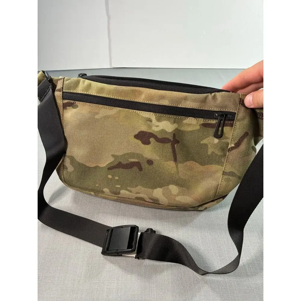Wilson & Miller Camo Sling Bag Crossbody Waist Pack New w/ Pouch